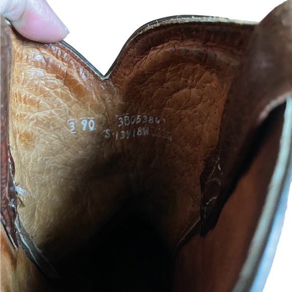 Continental Mens Cowboy Boots Brown Leather - Picture 12 of 13